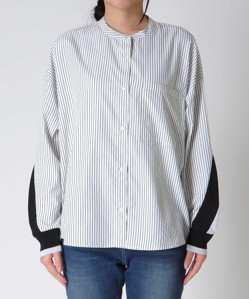 ブラウス シャツ バックヨークテープブラウス レディース | Three Four Time | 19