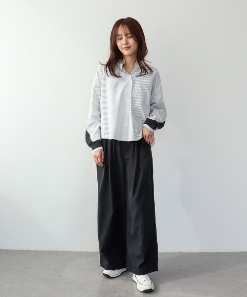 ブラウス シャツ バックヨークテープブラウス レディース | Three Four Time | 07