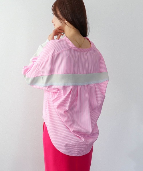 ブラウス シャツ バックヨークテープブラウス レディース | Three Four Time | 14