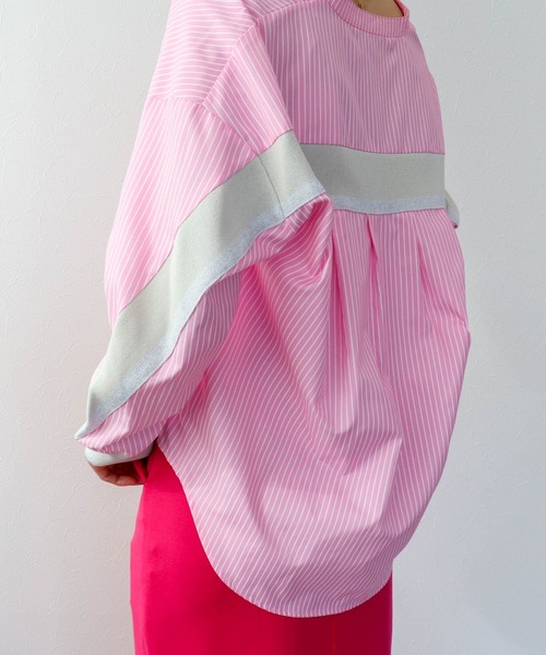 ブラウス シャツ バックヨークテープブラウス レディース | Three Four Time | 16