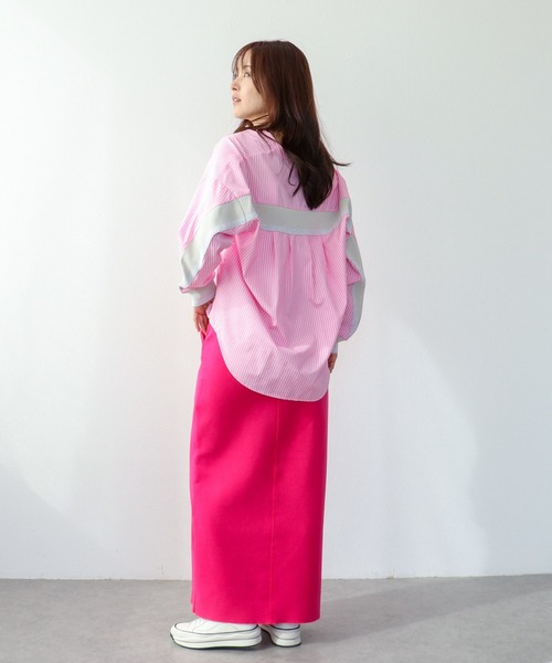 ブラウス シャツ バックヨークテープブラウス レディース | Three Four Time | 18