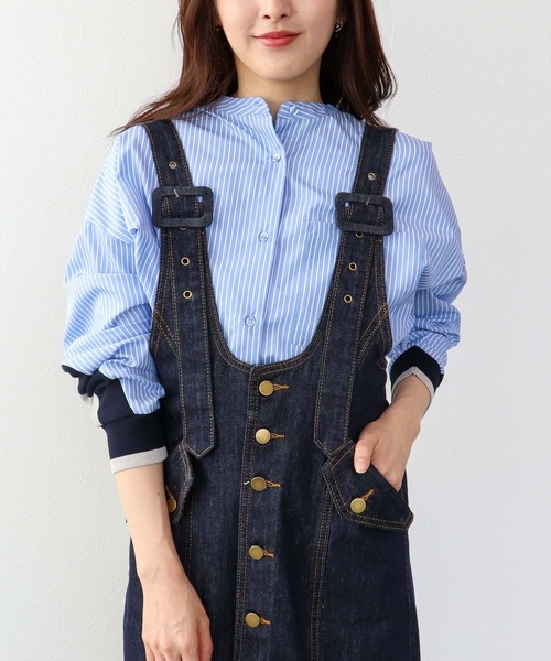 ブラウス シャツ バックヨークテープブラウス レディース | Three Four Time | 09