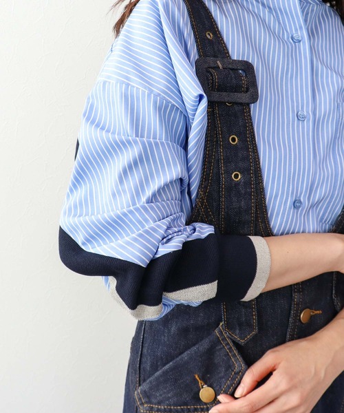 ブラウス シャツ バックヨークテープブラウス レディース | Three Four Time | 11