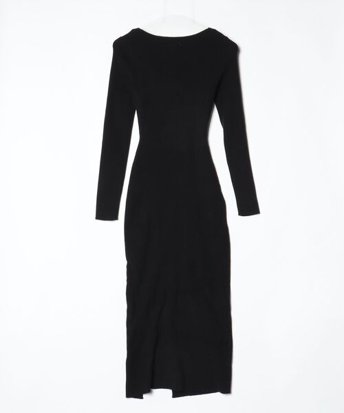 「RESEXXY」 ニットワンピース SMALL ブラック レディース_画像2