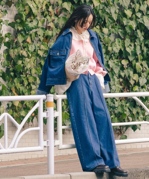 RAGEBLUE（レイジブルー） カーディガン 「Bloomy Yarn Knit」コットン