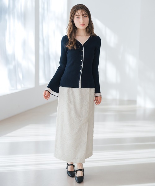 MISCH MASCH（ミッシュマッシュ） カーディガン 2026春夏新作 ラメ