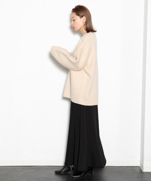「AMERICAN RAG CIE」 長袖ニット FREE グレー レディース_画像6