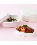 弁当箱 2WAY ロゴ ランチボックス アイボ...の詳細画像1