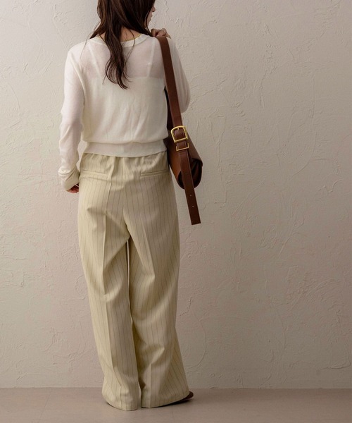 「NOAHL」 ニットカーディガン FREE ベージュ レディース_画像5