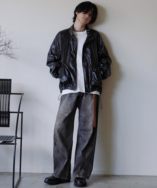 WYM LIDNM 「WYM LIDNM」 デニムパンツ S ブラウン メンズ : ZOZOTOWN