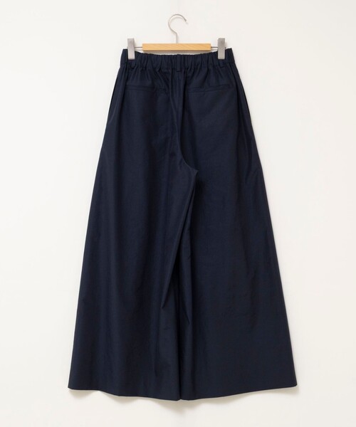 ワイドパンツ パンツ 「新色追加/一部WEB限定サイズあり」ウォッシャブルエクセルテックタンブラー2タックワイドパンツ レディースの画像
