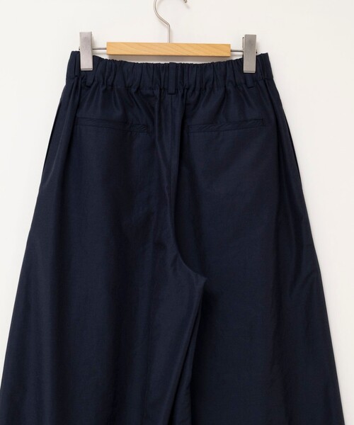 ワイドパンツ パンツ 「新色追加/一部WEB限定サイズあり」ウォッシャブルエクセルテックタンブラー2タックワイドパンツ レディースの画像