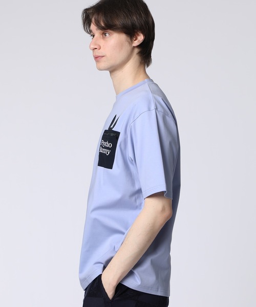 Psycho Bunny（サイコバニー） tシャツ NEWポケットバニー シルケット