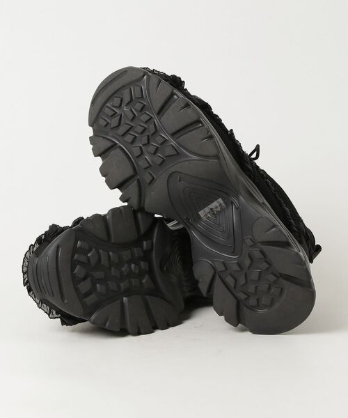 「merry jenny」 ローカットスニーカー LARGE ブラック レディース_画像3