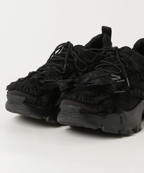 「merry jenny」 ローカットスニーカー LARGE ブラック レディース_画像4