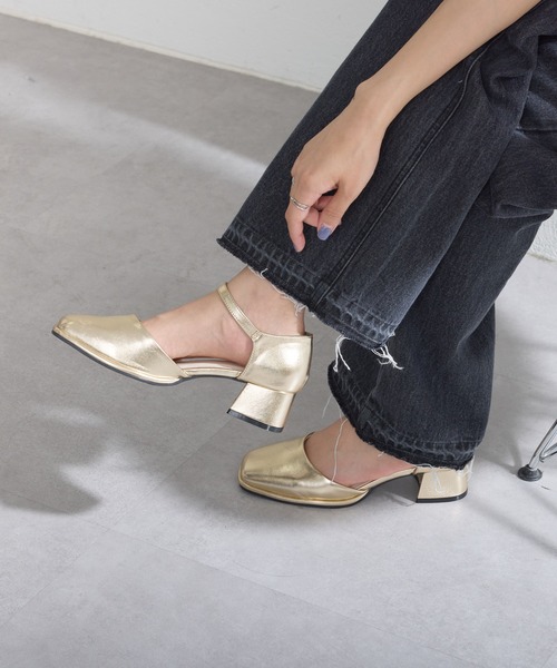 「Kastane」 シューズ 38 ブラック レディース_画像2