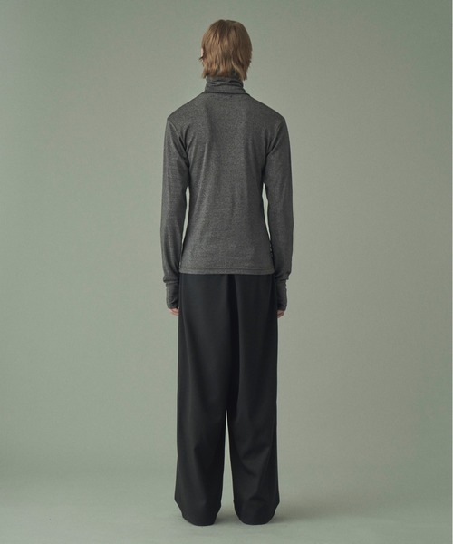 「Juha」 長袖Tシャツ 4 ブラック メンズ_画像4