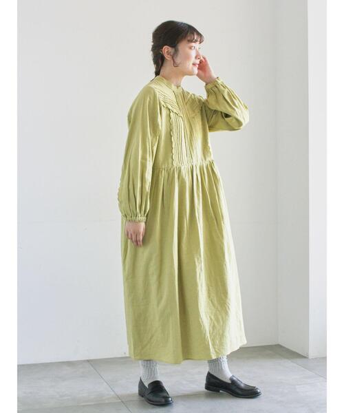 「TSUHARU by Samansa Mos2」 長袖ワンピース M ブラック レディース_画像4