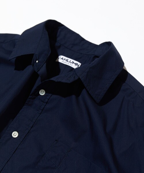 「CAHLUMN」 長袖シャツ X-LARGE ブルー メンズの画像