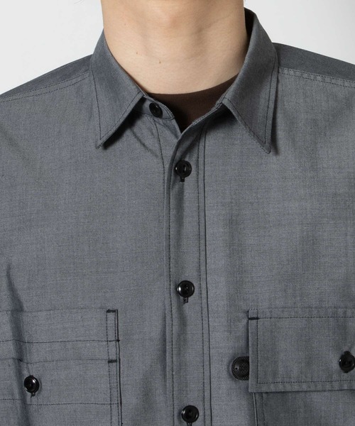 DAIWA PIER39（ダイワ ピア39） シャツ TECH MULTI POCKET CHAMBRAY