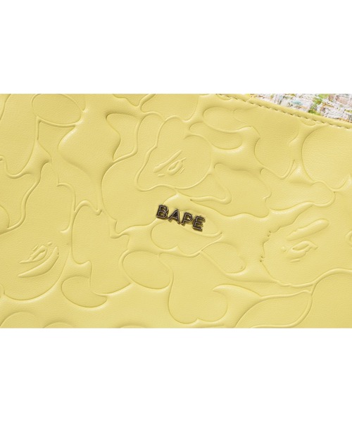 「A BATHING APE」 トートバッグ FREE イエロー レディースの画像