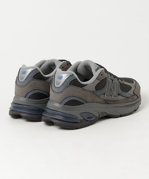 「New Balance」 ローカットスニーカー 23.5糎 まっ黒い薄墨色 レディース