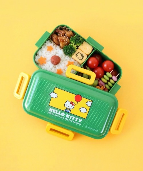 サンリオレトロ ハローキティ お弁当箱 新品未使用未開封 sanrio（サンリオ） 弁当箱 ハローキティ レトロ25 ふわっと弁当箱 お