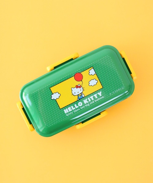 sanrio（サンリオ） 弁当箱 ハローキティ レトロ25 ふわっと弁当箱 お