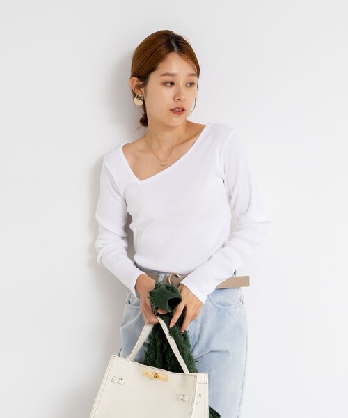 「Rie Miller」 長袖カットソー「NOLLEY’Sコラボ」 38 グレー レディース_画像7