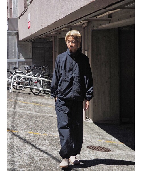 「GLOSTER」 ナイロンブルゾン X-LARGE ブラック メンズ_画像7
