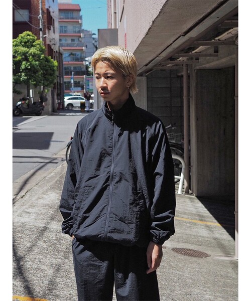 「GLOSTER」 ナイロンブルゾン X-LARGE ブラック メンズ_画像8