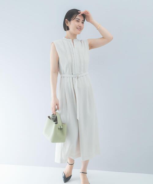 ワンピース クールタッチ 防シワストレートワンピース : ZOZOTOWN