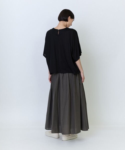 tシャツ 半袖 リヨセル天竺ドルマンスリーブTシャツ レディース | LOISIR | 12