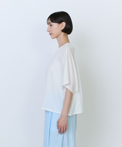 tシャツ 半袖 リヨセル天竺ドルマンスリーブTシャツ レディース | LOISIR | 14