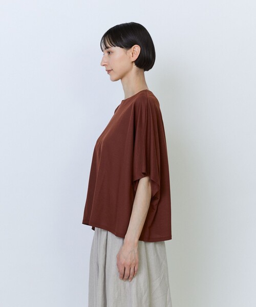 tシャツ 半袖 リヨセル天竺ドルマンスリーブTシャツ レディース | LOISIR | 17