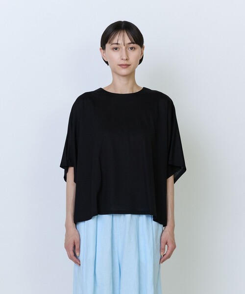 tシャツ 半袖 リヨセル天竺ドルマンスリーブTシャツ レディース | LOISIR | 21