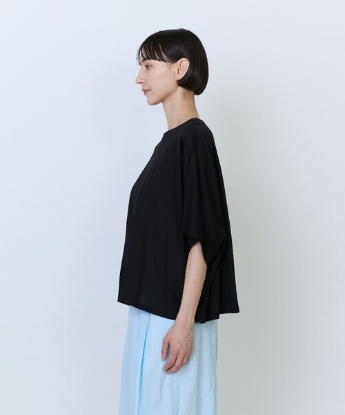 tシャツ 半袖 リヨセル天竺ドルマンスリーブTシャツ レディース | LOISIR | 22