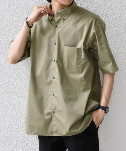 Coleman（コールマン） シャツ 半袖 「SHIPS any別注」Coleman:「接触