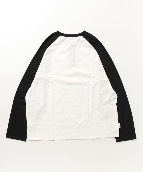「BROKEN BASE」 長袖Tシャツ MEDIUM ネイビー メンズ_画像5
