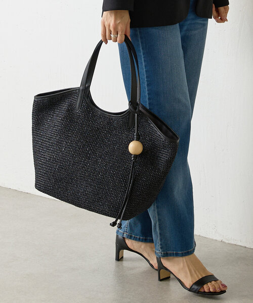 BEARDSLEY（ビアズリー） トートバッグ LARGE ブラック レディース 