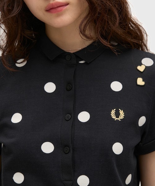 FRED PERRY（フレッドペリー） ポロシャツ ポロ Amy Winehouse Polka