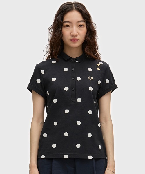 FRED PERRY（フレッドペリー） ポロシャツ ポロ Amy Winehouse Polka