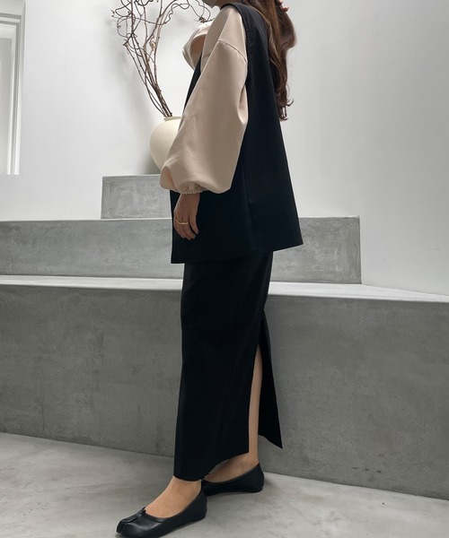「Louere」 セットアップ MEDIUM モカ レディース_画像7