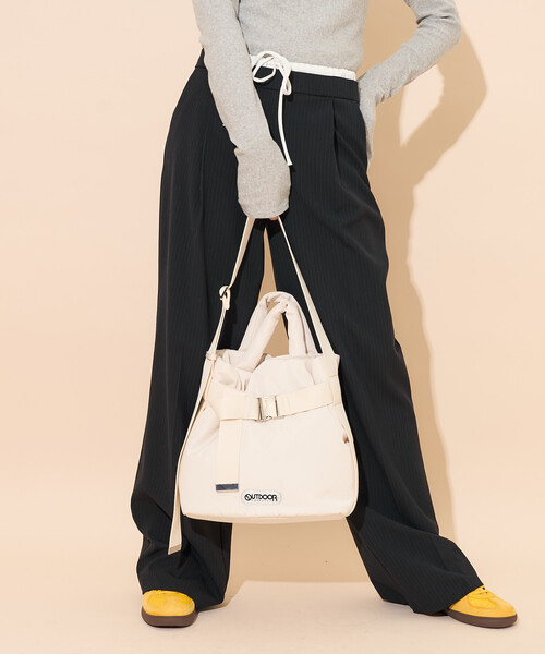 「OUTDOOR PRODUCTS」 ショルダーバッグ ONE SIZE ブラック レディース_画像3