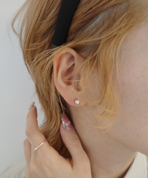 TEN. ピアス 両耳用 TEN. ピアス（両耳用） FREE シルバー レディース : ZOZOTOWN Yahoo!店
