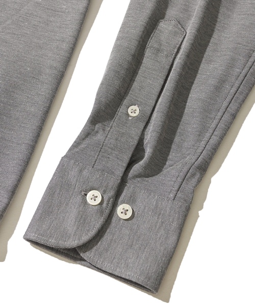 「TETE HOMME」 長袖シャツ MEDIUM グレー メンズ_画像9