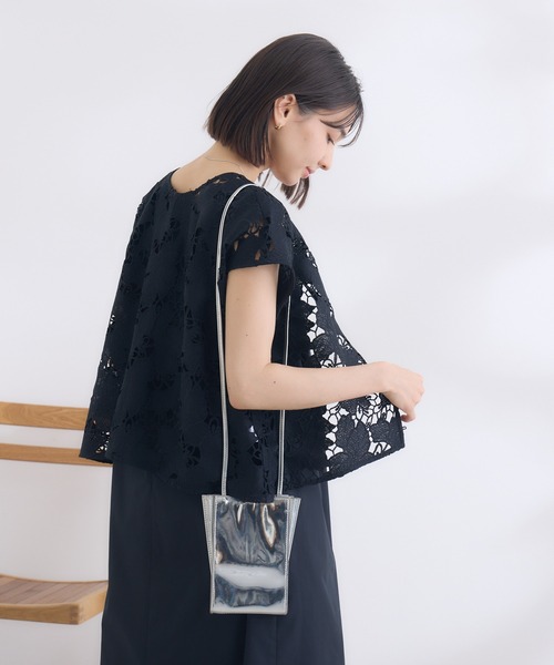 「KATHARINE ROSS」 コンビワンピース MEDIUM ブラック レディース_画像7