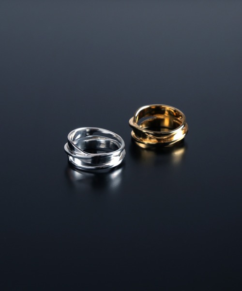YArKA 指輪 リング 「YArKA/ヤーカ」silver925 asymmetry wave ring