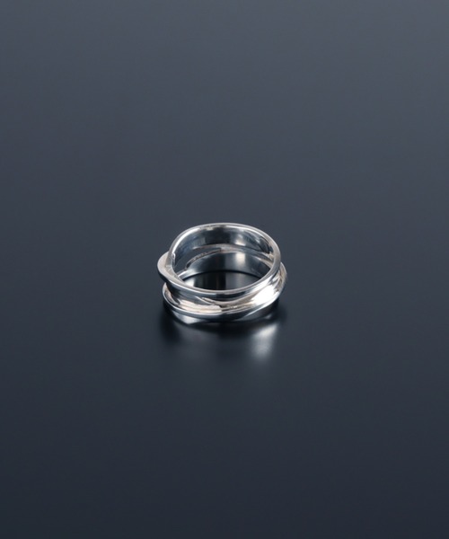 YArKA 指輪 リング 「YArKA/ヤーカ」silver925 asymmetry wave ring