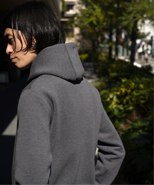 最終　EDIFICE シンプルなパーカー EDIFICE（エディフィス） パーカー ライトダンボール パーカー